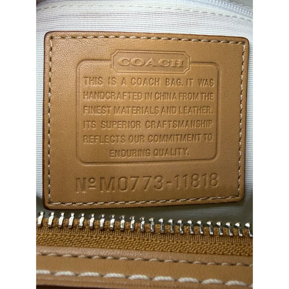 Y2K Coach 11818 Madeline Optic Signature Satchel & Fold Over Wallet - Picture 15 of 16